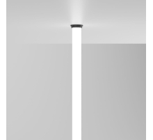 Встраиваемое крепление для круглого гибкого неона Full light черный Elektrostandard a070755