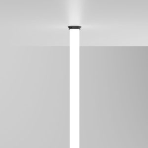 Встраиваемое крепление для круглого гибкого неона Full light черный Elektrostandard a070755