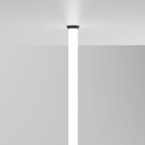 Встраиваемое крепление для круглого гибкого неона Full light черный Elektrostandard a070755