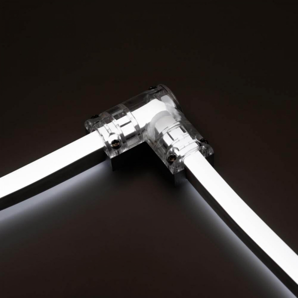 Коннектор L-образный Arlight ARL-Clear-Mini-90 022705 Коннектор L-образный Arlight ARL-Clear-Mini-90 022705