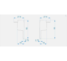 Заглушка Deko-Light End Cap H-EL-03-10 Set 2 pcs 979210