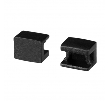 Заглушка Arlight Plintus-Fantom Black глухая 043907