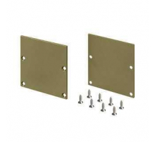 Заглушка глухая Arlight SL-Line-5050-LW Gold 039984