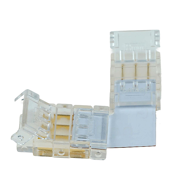 Соединитель угловой 10мм для ленты CCT SMD ленты шириной 8 мм Feron LD172 52003