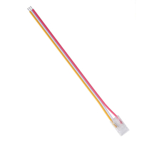 Коннектор прокалывающий 3 pin для подключения CCT LED ленты 8мм тип COB IP20 длина провода 150мм Apeyron 09-116