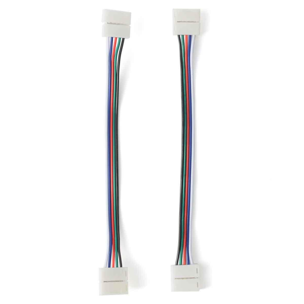 Коннектор для RGBW светодиодной ленты 5050 Apeyron 12/24V (2 шт.) 09-74 Коннектор для RGBW светодиодной ленты 5050 Apeyron 12/24V (2 шт.) 09-74