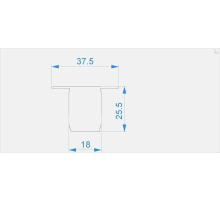 Заглушка Deko-Light End Cap P-ET-03-10 Set 2 pcs 978260