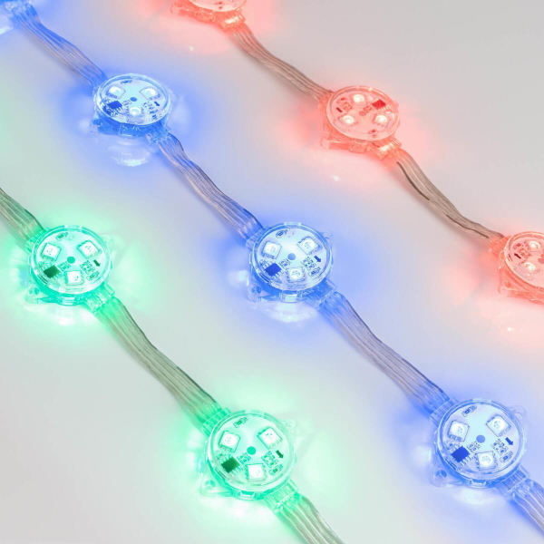 Управляемый светодиодный модуль Arlight DMX-B3-D30 12V RGB 036772 Управляемый светодиодный модуль Arlight DMX-B3-D30 12V RGB 036772