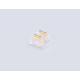 Соединитель прямой AMBRELLA LIGHT ILLUMINATION COB 12/24V для лент 8/10mm (2 конт.) (10шт. в комплекте) GS6361