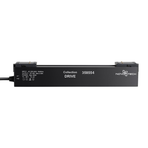 Драйвер для однофазного шинопровода Novotech Drive Kit 358554 Драйвер для однофазного шинопровода Novotech Drive Kit 358554