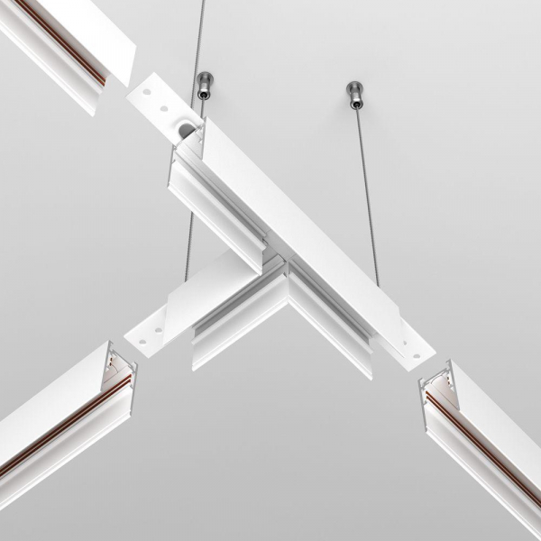 Коннектор T-образный Maytoni Technical Exility TRA034CT-41W Коннектор T-образный Maytoni Technical Exility TRA034CT-41W