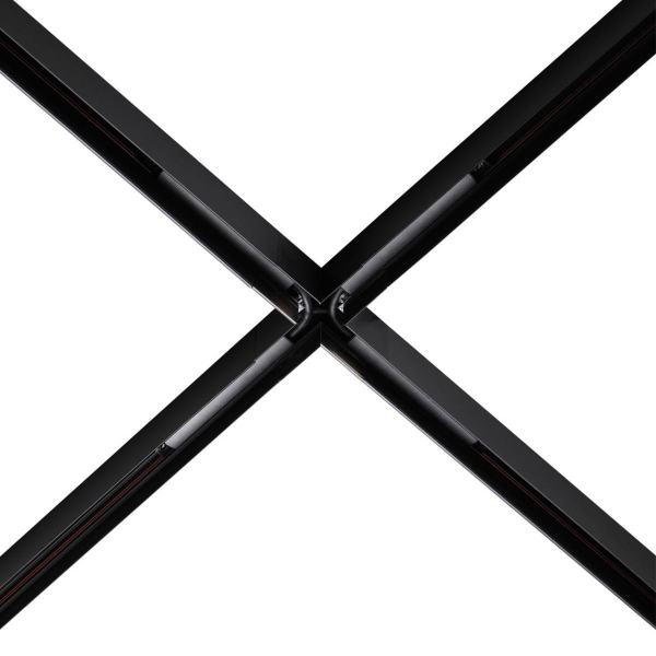 Коннектор X-образный для низковольтного шинопровода Novotech Shino Flum 135128 Коннектор X-образный для низковольтного шинопровода Novotech Shino Flum 135128