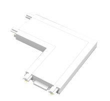 Соединитель L-образный для магнитного шинопровода IMEX UT25 IL.0007.3001 WH