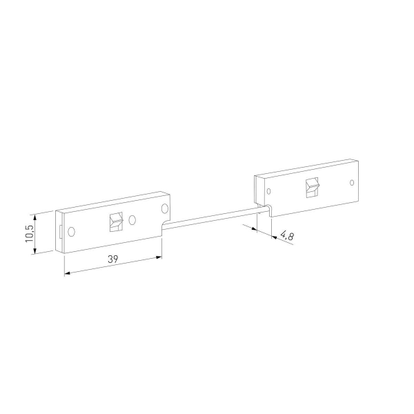 Коннектор гибкий Elektrostandard Mini Magnetic 85173/00 a065633 Коннектор гибкий Elektrostandard Mini Magnetic 85173/00 a065633