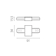 Питание трековое однофазное к 50202X-P, 50203X-P Lightstar Barra 502186-P