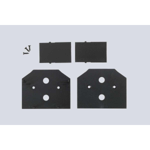 Заглушка для встраиваемого трека Crystal Lux CLT 0.235 06 BL