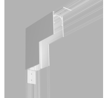 Коннектор угловой для накладного шинопровода Elektrostandard Slim Magnetic 85091/11 a062191
