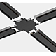 Коннектор X-образный Italline Kreator IT09-9031 black