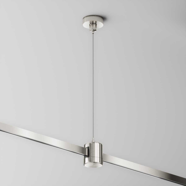 Подвес тросовый Hang с прямым коннектором питания Maytoni Technical TRA157SW-IPC1-PT Подвес тросовый Hang с прямым коннектором питания Maytoni Technical TRA157SW-IPC1-PT