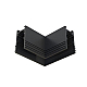Коннектор для магнитных треков угловой Nowodvorski Lvm Horizontal Black 10158