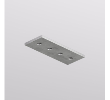Соединитель для шинопровода Denkirs Shine Base TR5730-AL