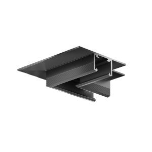 Угол-соединитель 45° Exility X встраиваемый под ГКЛ 12,5мм, черный Maytoni Technical EXILITY X Accessories for tracks Exility X TRA239CLS-42.12B