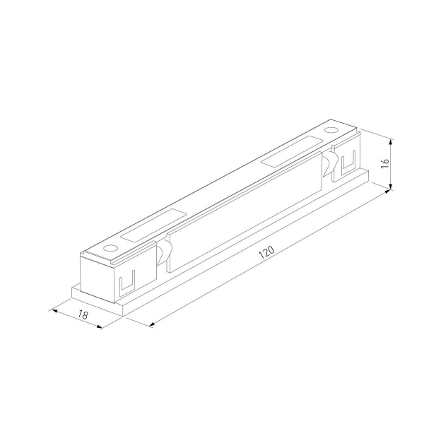 Коннектор прямой Elektrostandard Brass Line 85008/00 a069644 Коннектор прямой Elektrostandard Brass Line 85008/00 a069644