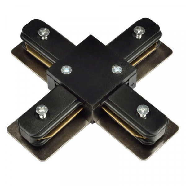 Коннектор X-образный Volpe UBX-Q121 K41 Black 1 Polybag UL-00001282 Коннектор X-образный Volpe UBX-Q121 K41 Black 1 Polybag UL-00001282