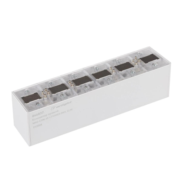 Коннектор прямой Arlight Mag-Con-45-I-Power 046837 Коннектор прямой Arlight Mag-Con-45-I-Power 046837