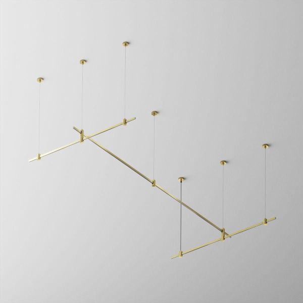 Основание на тросовых подвесах Hang для трековых светильников Maytoni Technical Flarity TFC-Flar-H07-BS