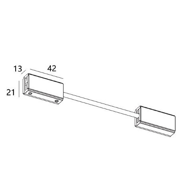 Коннектор гибкий Italline Fantom IT010-4012 black