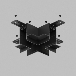 Коннектор X-образный Denkirs Smart TR2114-BK