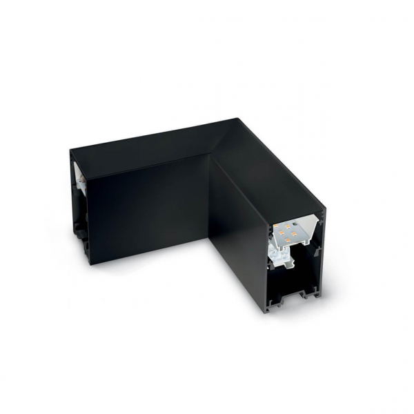 Соединитель угловой Ideal Lux Fluo Corner Blinded Bk 191492 Соединитель угловой Ideal Lux Fluo Corner Blinded Bk 191492