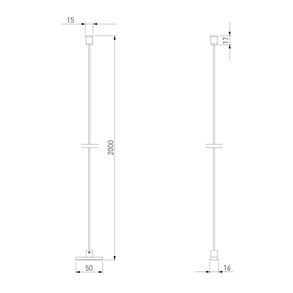 Подвесной комплект Elektrostandard Titan Line 85226/00 a069729 Подвесной комплект Elektrostandard Titan Line 85226/00 a069729