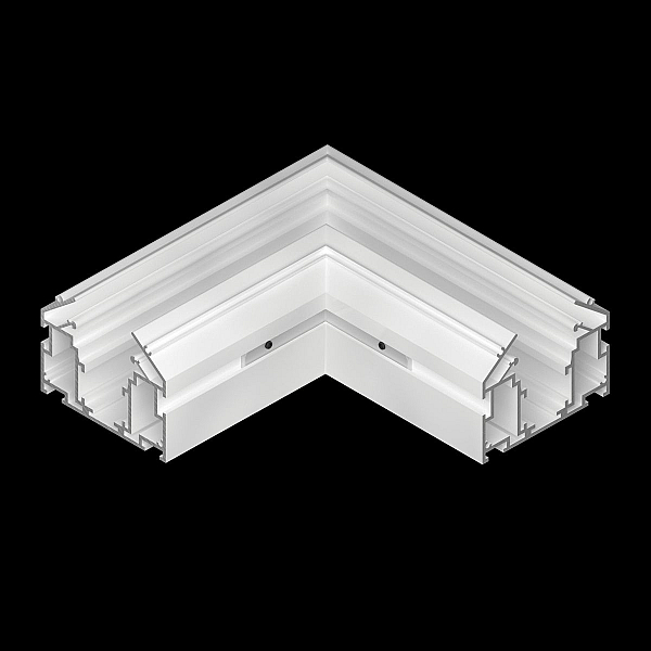 Соединитель для трека UNO под гарпун горизонтальный угловой Lightstar Uno Pro 509406