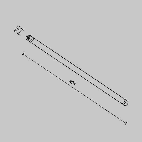 Аксессуар Maytoni Technical CA011-L900-B Аксессуар Maytoni Technical CA011-L900-B