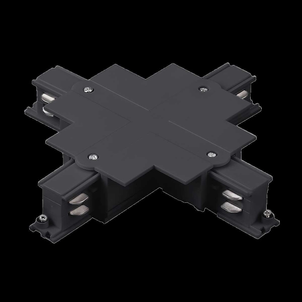 Соединение крестовое встраиваемое с подводом питания к треку 5030xx-R Quattro Lightstar 503147-R