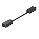 Коннектор гибкий Italline Kreator IT09-9027 black
