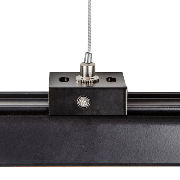 Набор для подвесного монтажа шинопроводов Uniel UFB-H41 Black 1 Polybag UL-00003666