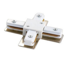 Соединитель для шинопроводов Х-образный Volpe UBX-Q121 K41 WHITE 10575