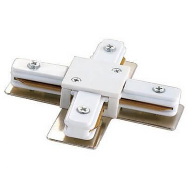 Соединитель для шинопроводов Х-образный Volpe UBX-Q121 K41 WHITE 10575 Соединитель для шинопроводов Х-образный Volpe UBX-Q121 K41 WHITE 10575