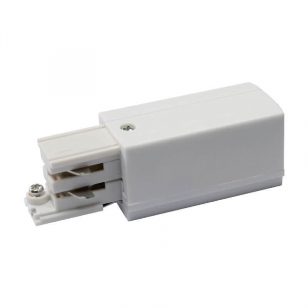 Ввод питания для шинопровода правый Uniel UBX-A01 Silver 09737 Ввод питания для шинопровода правый Uniel UBX-A01 Silver 09737