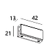 Коннектор прямой Italline Fantom IT010-4013 black