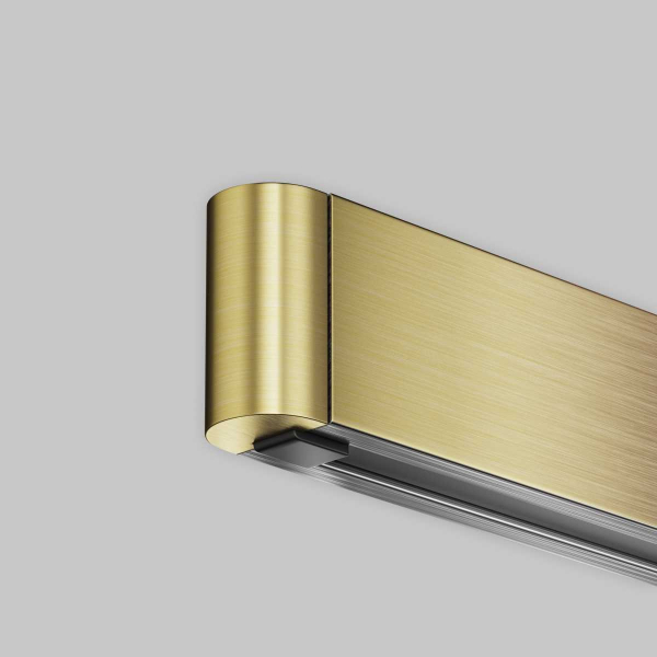 Заглушка торцевая для шинопровода Flarity,1 шт., латунь Maytoni Technical FLARITY Accessories for tracks Flarity TRA154EC-BS