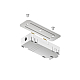 Прямой соединитель для шинопровода Denkirs TR2101-WH