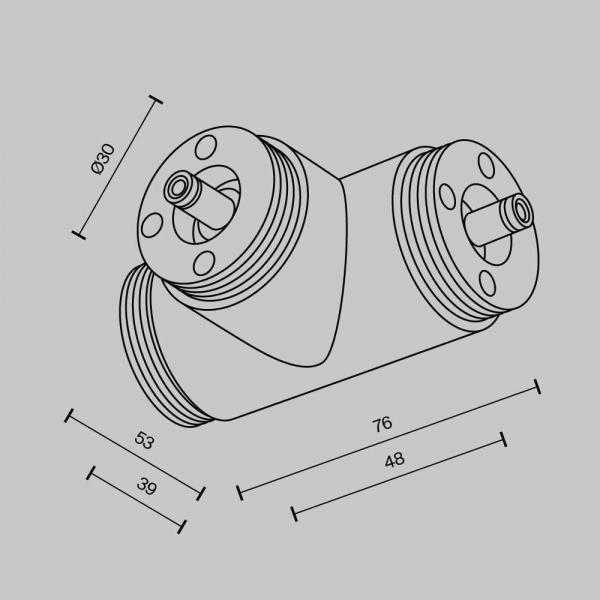 Аксессуар Maytoni Technical CA015TC-B