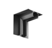 Коннектор угловой внутренний Exility X встраиваемый под ГКЛ 12,5мм, черный Maytoni Technical EXILITY X Accessories for tracks Exility X TRA239ICL-42.1