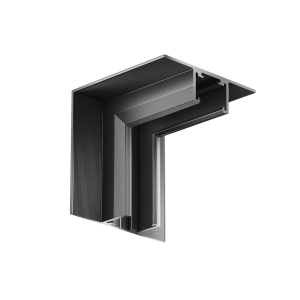 Коннектор угловой внутренний Exility X встраиваемый под ГКЛ 12,5мм, черный Maytoni Technical EXILITY X Accessories for tracks Exility X TRA239ICL-42.1