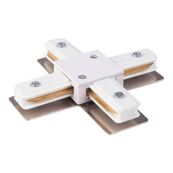 Коннектор X-образный Elektrostandard TRC-1-1-X-WH a039585 Коннектор X-образный Elektrostandard TRC-1-1-X-WH a039585