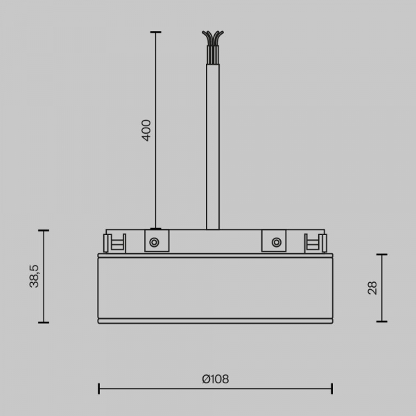 Блок питания Maytoni Technical Basity 48V 100W IP54 2A TRA172DR- 100W-DD-B Блок питания Maytoni Technical Basity 48V 100W IP54 2A TRA172DR- 100W-DD-B